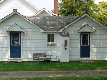 Lucky Horseshoe Cabins Otel Au Sable Dış mekan fotoğraf